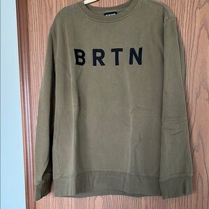 Burton Men’s Olive Green Sweatshirt